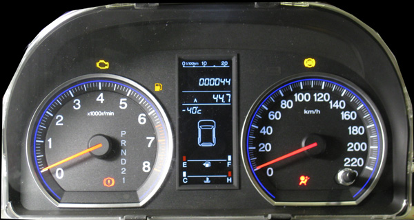 Honda CR-V 2007 (заводской брак-панель не включается)